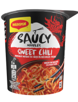 MAGGI Спагетини с вкус на сладко чили, чаша, 75 g