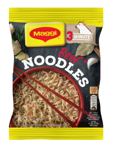 MAGGI Спагетини с вкус на телешко, саше, 59.2г_FOP