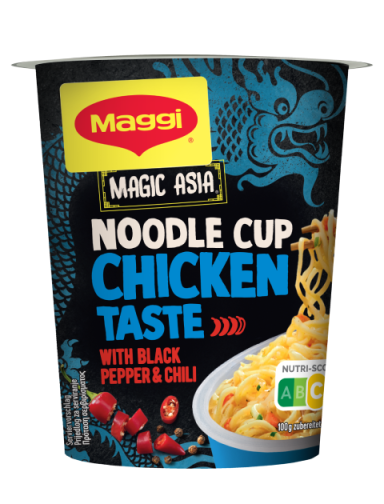 MAGGI MAGIC ASIA Спагетини с вкус на пиле, чаша, 63g_FOP