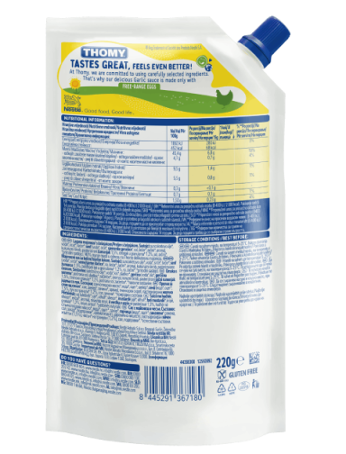 Thomy Garlic doypack 220g BOP