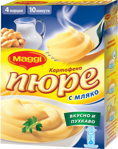 маги картофено пюре
