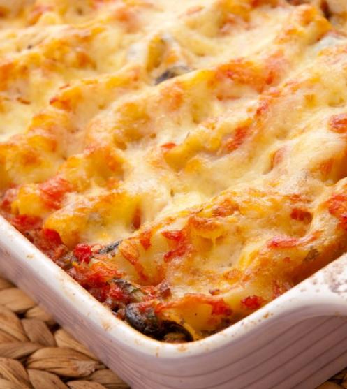 Канелони с кайма и маслини