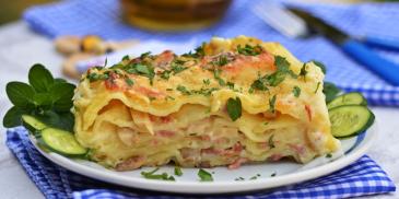Лазаня "Карбонара"
